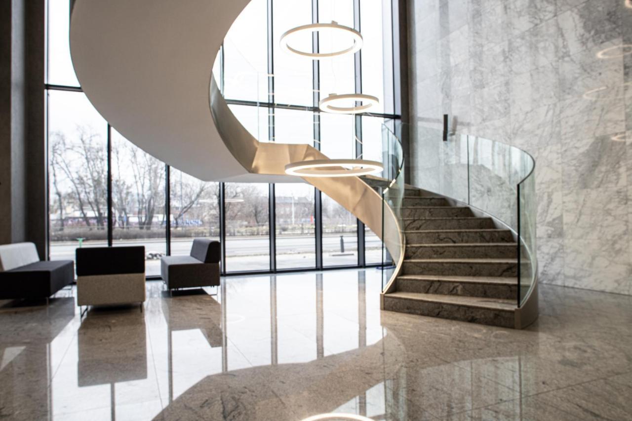 Wola Glamour Apartment Warschau Exterior foto